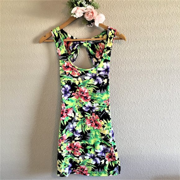 material girl floral dress